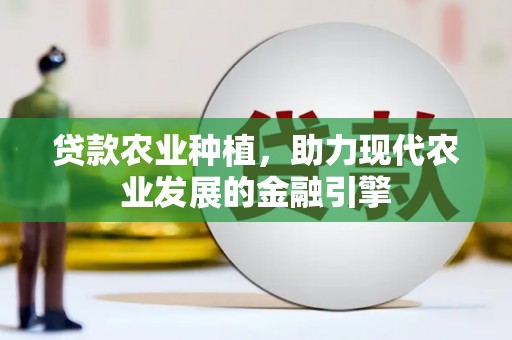 宣威贷款农业种植，助力现代农业发展的金融引擎