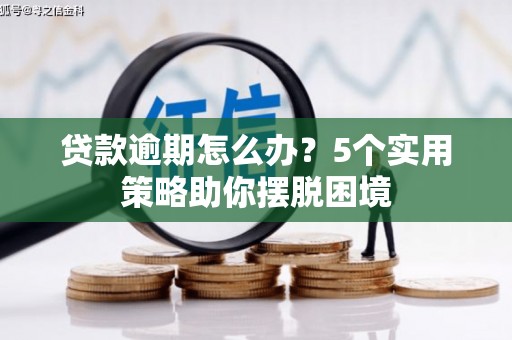 富川贷款逾期怎么办？5个实用策略助你摆脱困境
