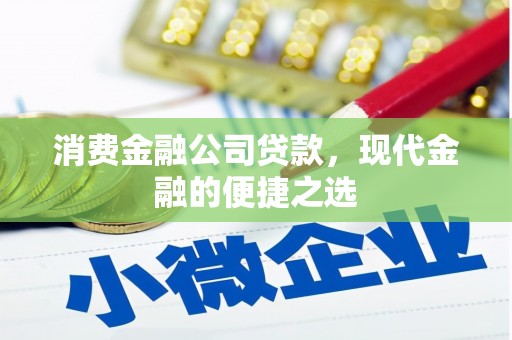 郴州消费金融公司贷款，现代金融的便捷之选