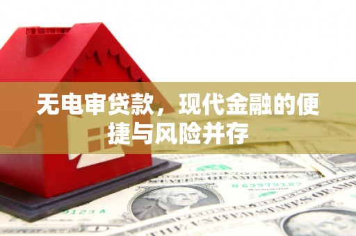 进贤无电审贷款，现代金融的便捷与风险并存