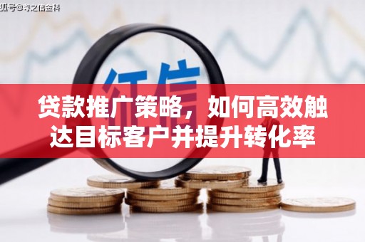 稻城贷款推广策略，如何高效触达目标客户并提升转化率