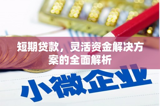 安图短期贷款，灵活资金解决方案的全面解析