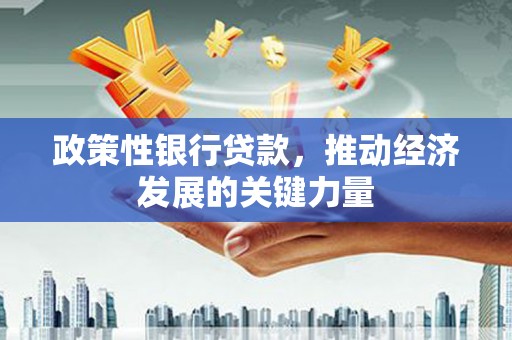 秦淮政策性银行贷款，推动经济发展的关键力量