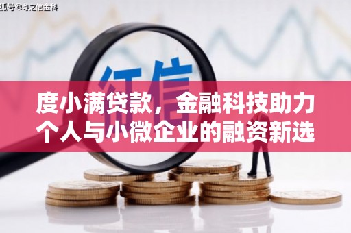 茶山度小满贷款，金融科技助力个人与小微企业的融资新选择