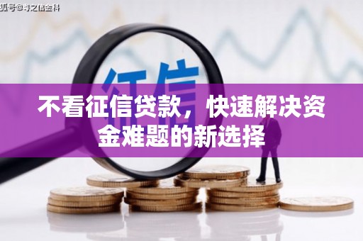 虾峙不看征信贷款，快速解决资金难题的新选择