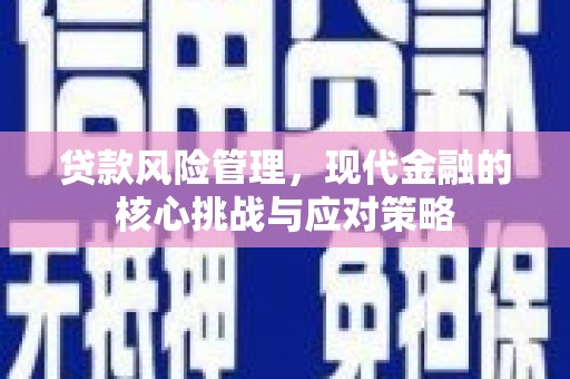 旅顺口贷款风险管理，现代金融的核心挑战与应对策略