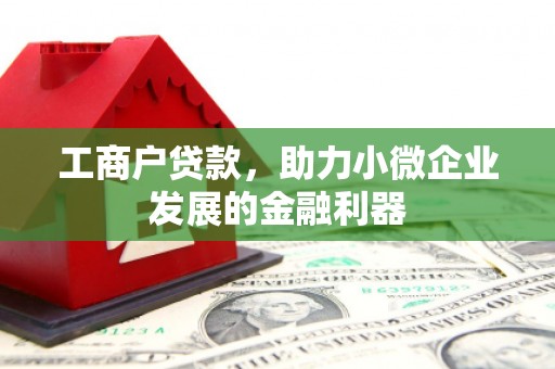 磁县工商户贷款，助力小微企业发展的金融利器