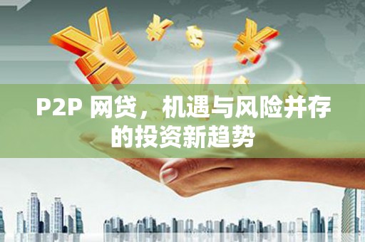 定海P2P 网贷，机遇与风险并存的投资新趋势