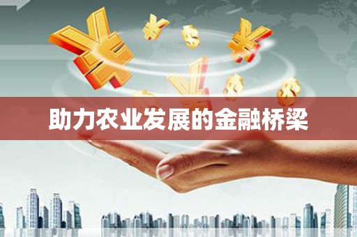 东安助力农业发展的金融桥梁