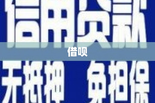 硚口借呗