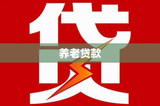 毕节养老贷款